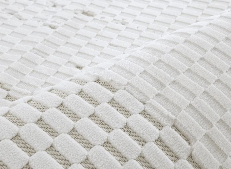 Tapis gris à motifs géométriques 200 x 290 cm VIENNE