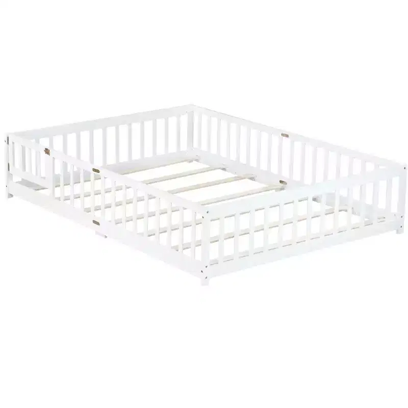Barrière de sécurité pour lit superposé Queen, sans bruit, en métal robuste