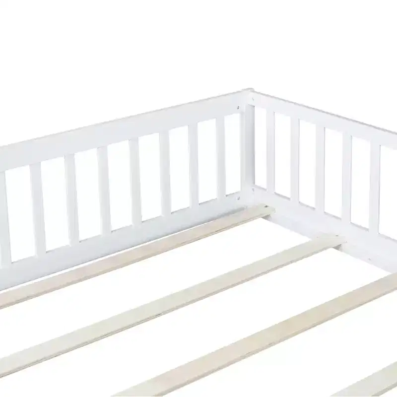 Barrière de sécurité pour lit superposé Queen, sans bruit, en métal robuste