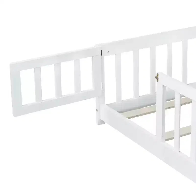 Barrière de sécurité pour lit superposé Queen, sans bruit, en métal robuste