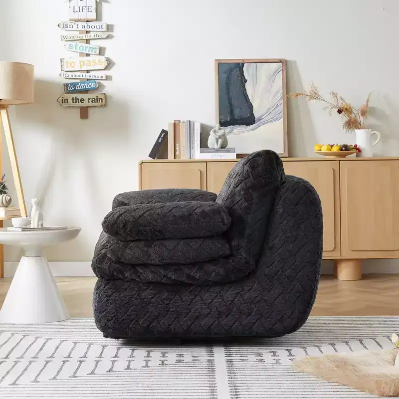 Fauteuil pivotant entièrement compressif