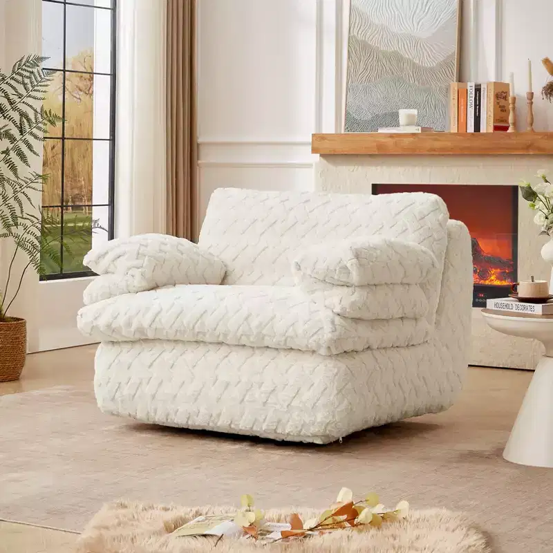 Fauteuil pivotant entièrement compressif