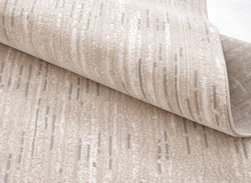 Tapis beige à motifs 160 x 230 cm SEYA