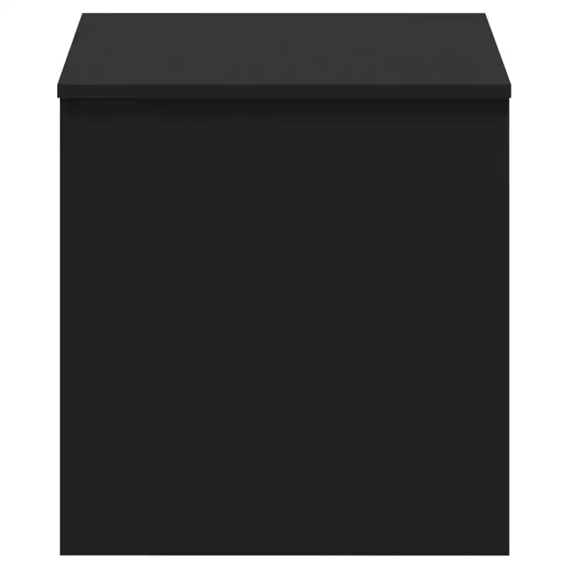 Table basse Bois d'ingénierie noir Moyen Accoudoirs réglables