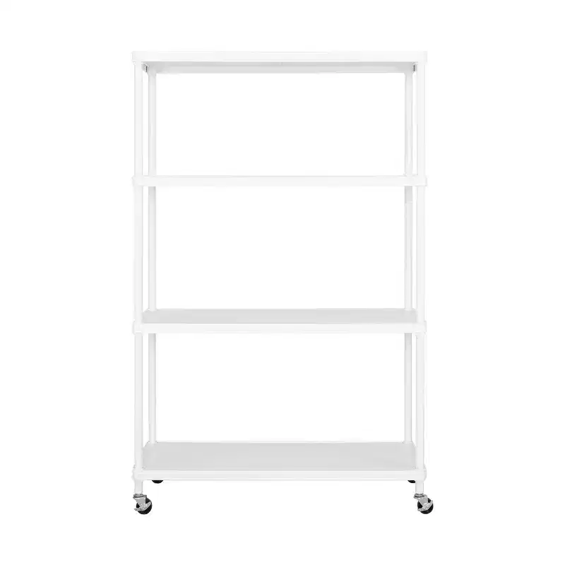 ÉTAGÈRE 4 Niveaux en Acier HOME avec Doublures, 36 L x 14 P x 56,5 H