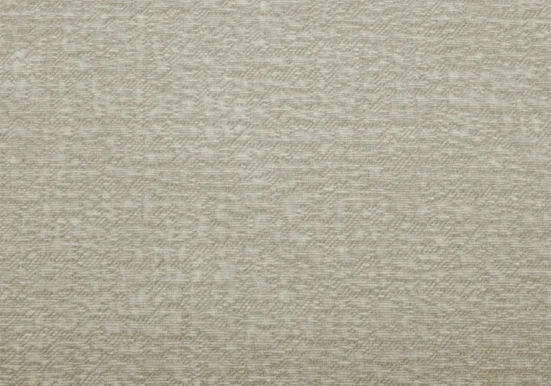 Canapé droit fixe 6 places en velours tissé beige IMENIA
