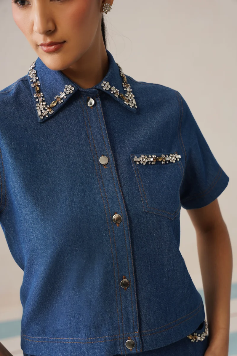 Valentina Denim Co-ord Set