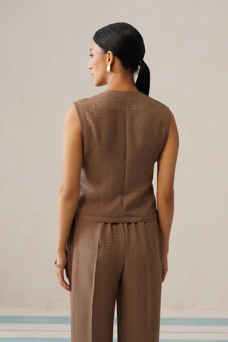 Tuscan Co-ord Set (Sienna Brown)