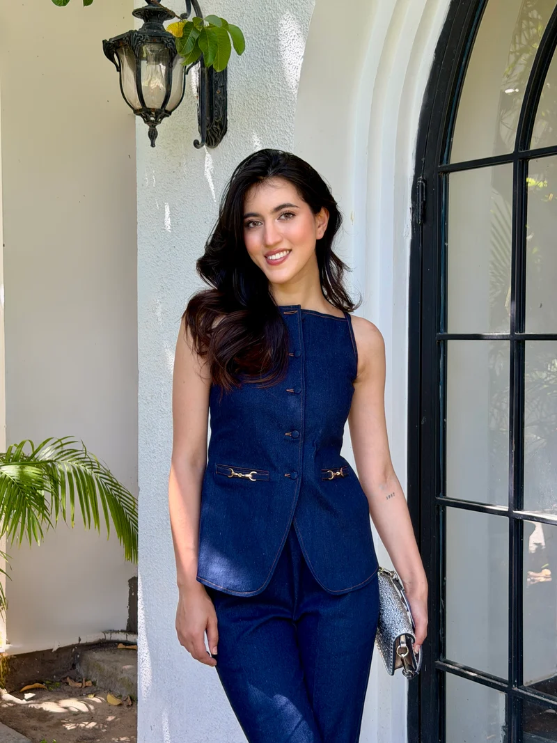 Bleu Tailored Co-ord Set (As Seen on Tanisha Puri)
