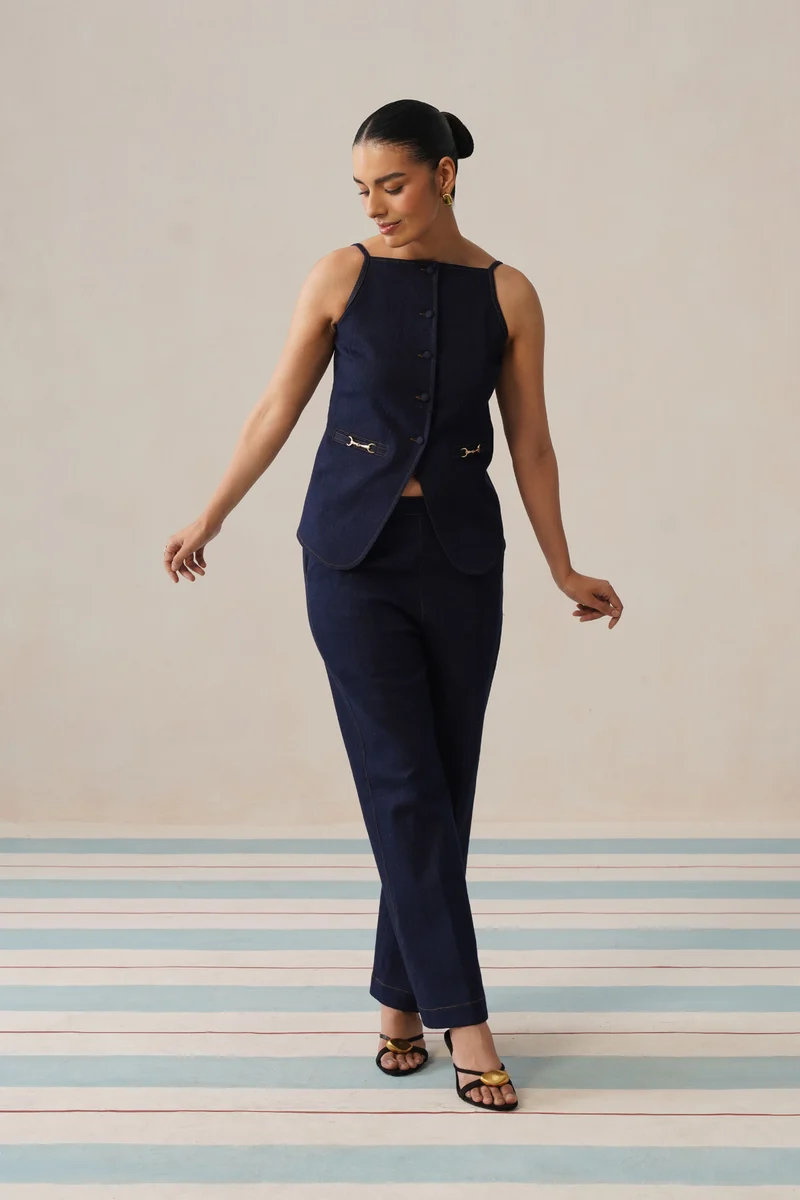 Bleu Tailored Co-ord Set (As Seen on Tanisha Puri)
