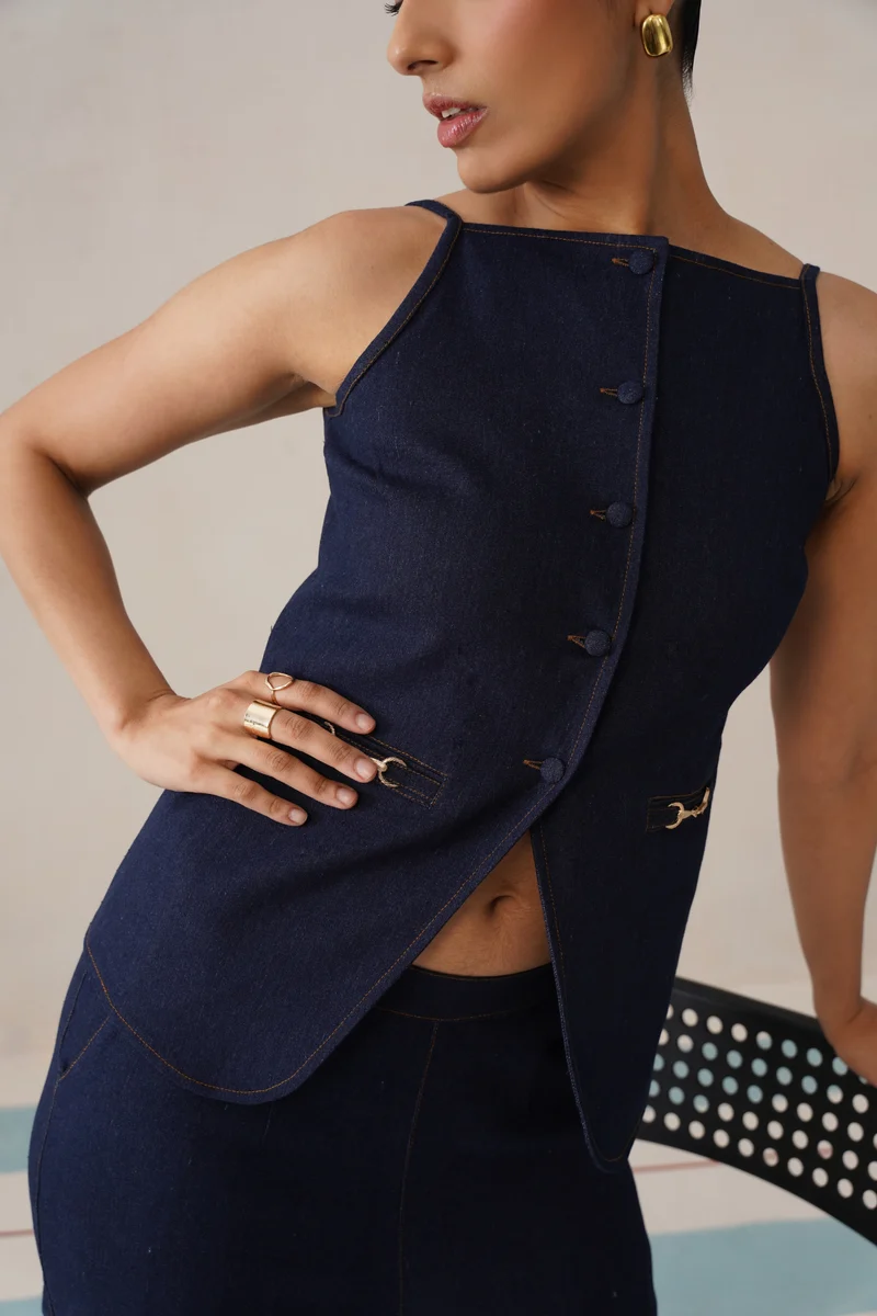 Bleu Tailored Co-ord Set (As Seen on Tanisha Puri)