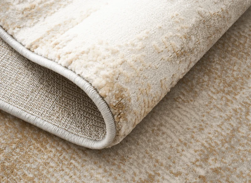 Tapis gris et beige à motifs 160 x 230 cm PISE