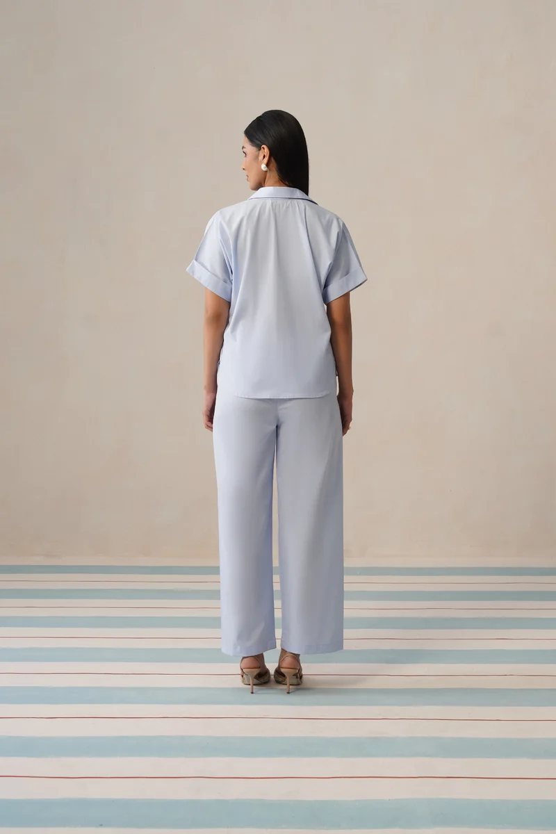 Sky Bloom Co-ord Set