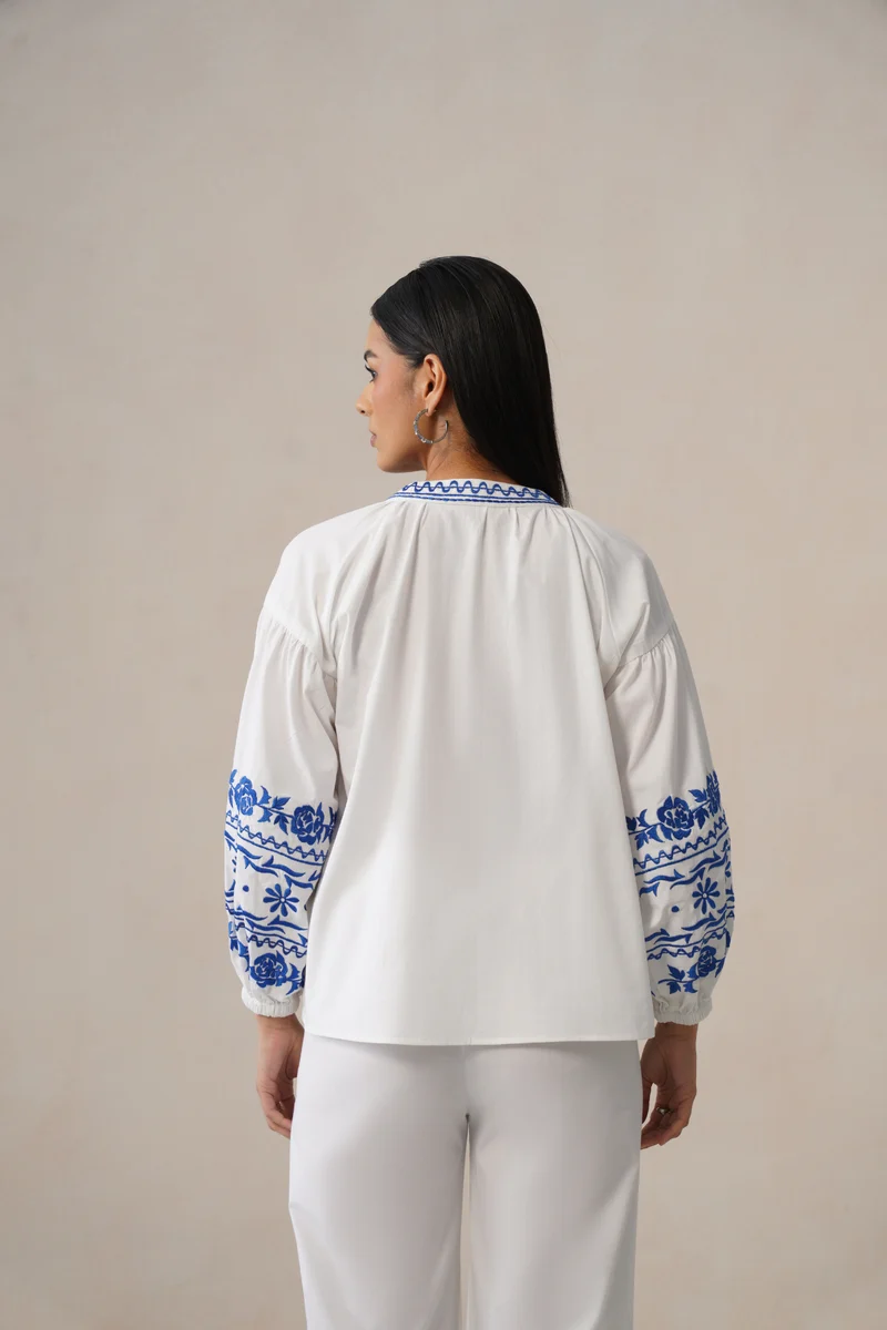 Indigo Garden Co-ord Set