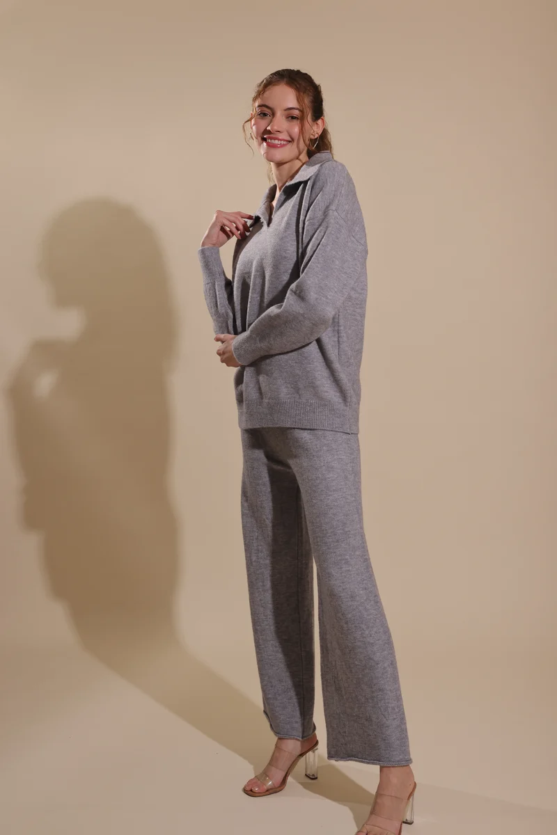 Rebecco Coord Set (Grey)