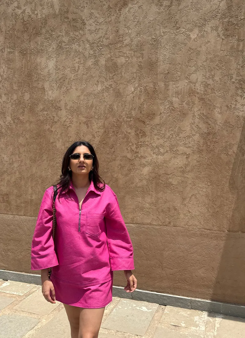 Jerry Denim Dress (As Seen on Vasundhra Sharma)