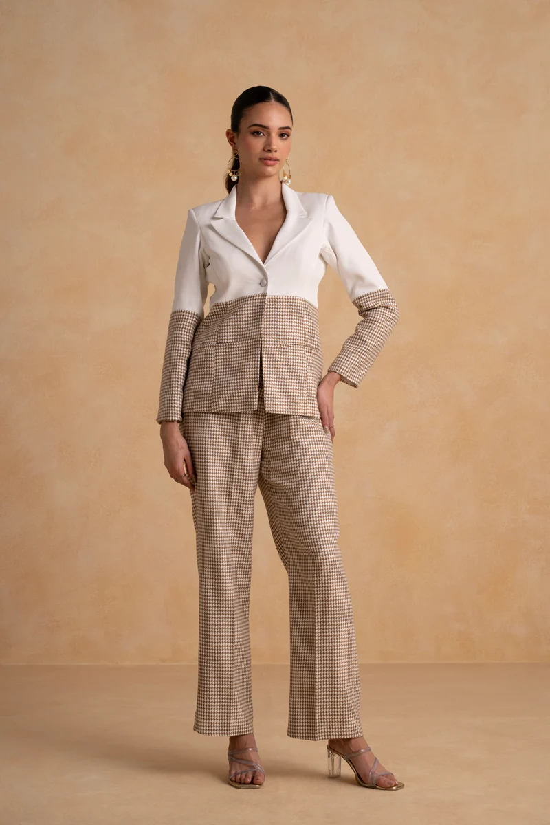 Silque Blazer Set