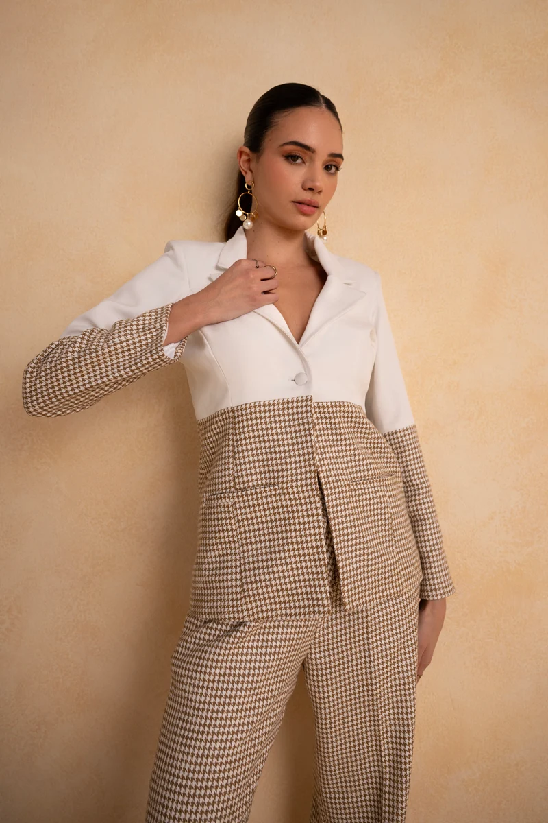 Silque Blazer Set