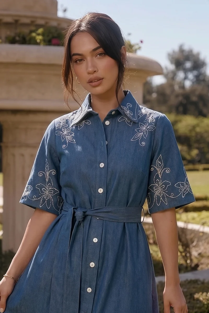 Elixie Dress (Blue)