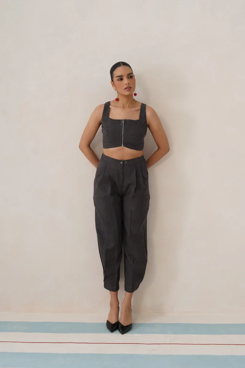 Camille 2.0 Co-ord Set (Stone Grey)