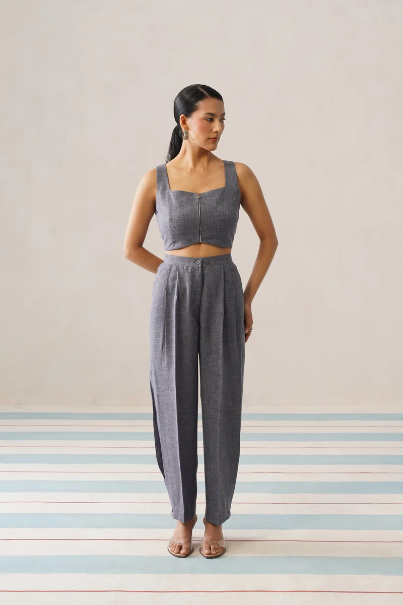 Camille 2.0 Co-ord Set (Arctic Blue)