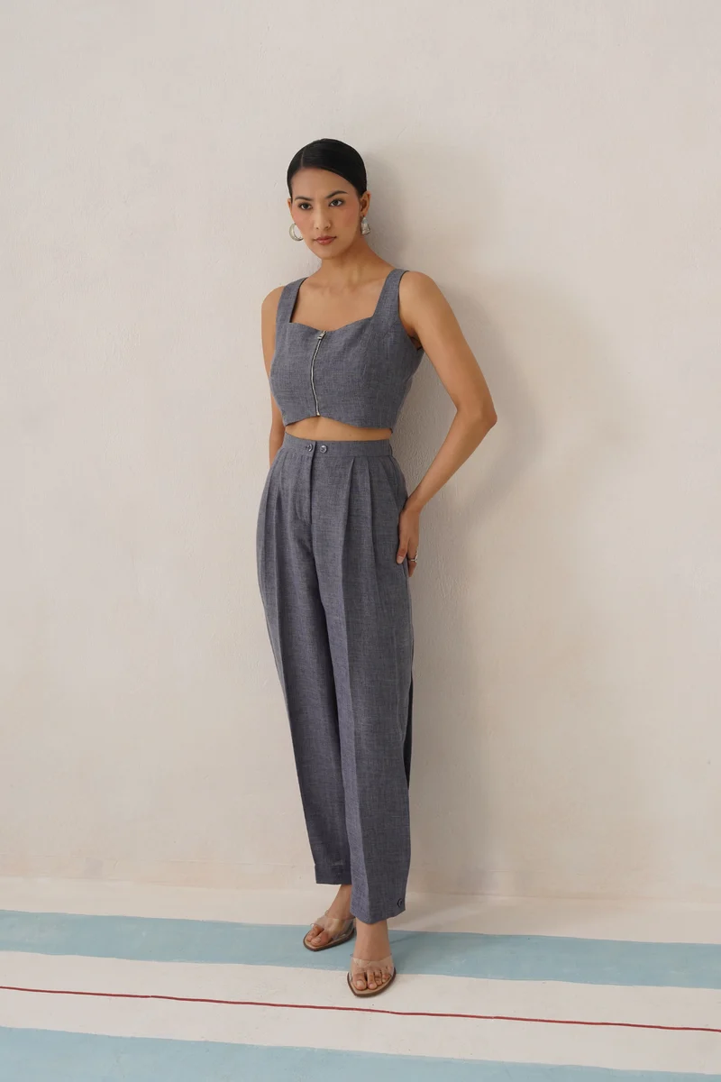 Camille 2.0 Co-ord Set (Arctic Blue)