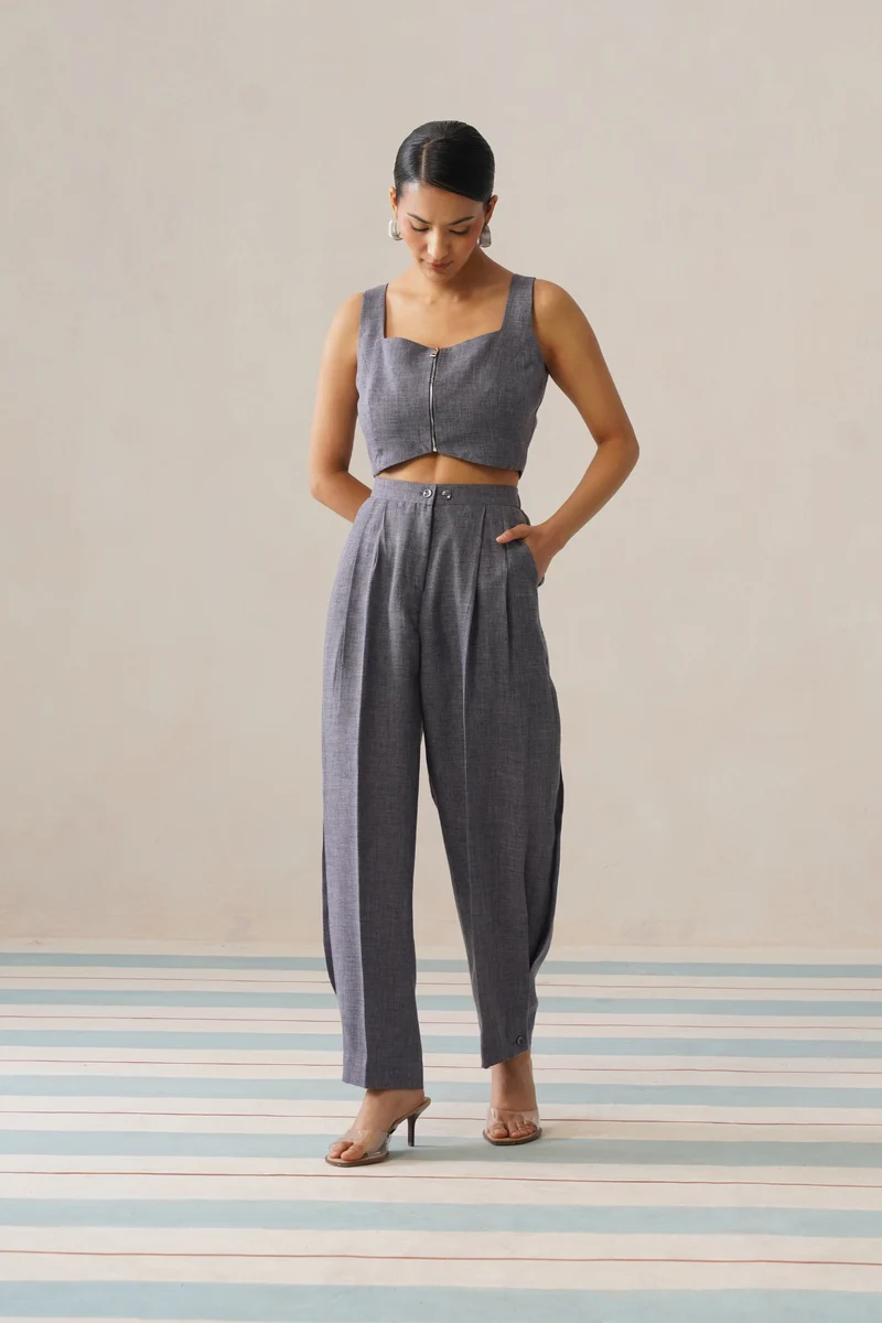Camille 2.0 Co-ord Set (Arctic Blue)