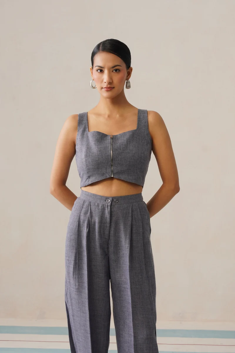 Camille 2.0 Co-ord Set (Arctic Blue)