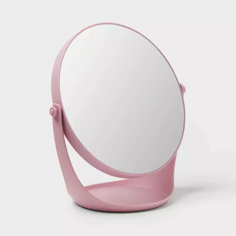 Miroir de courtoisie en plastique - Essentiels pour la chambre