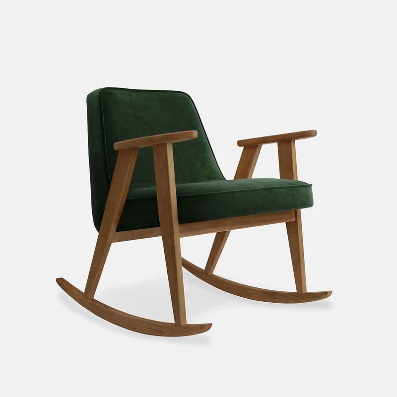 FAUTEUIL À BASCULE 366 - VELOURS
