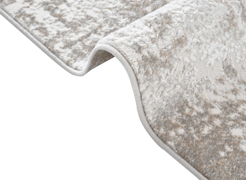 Tapis beige effet béton 160 x 230 cm MINERAL