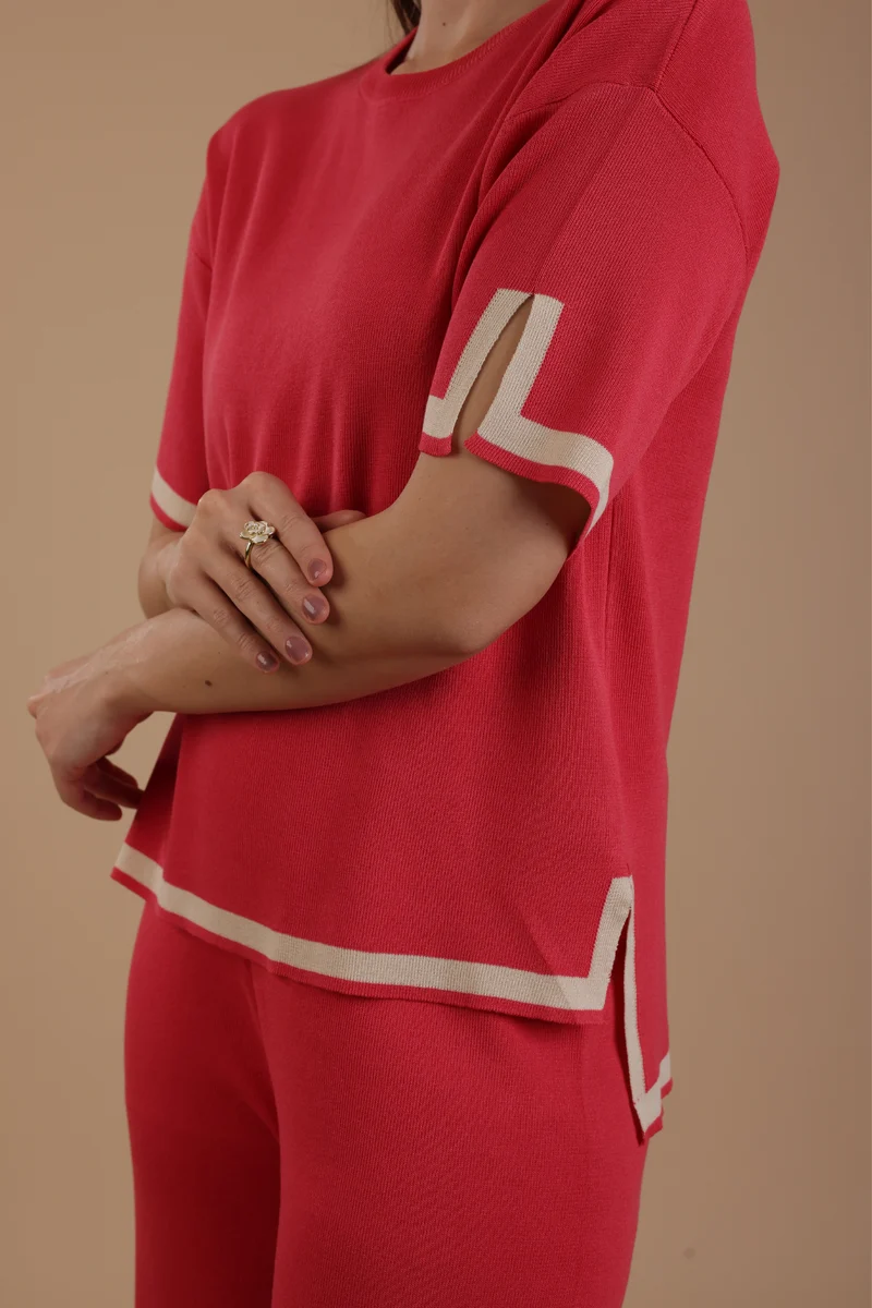Paulo Coord Set (Red Pink)