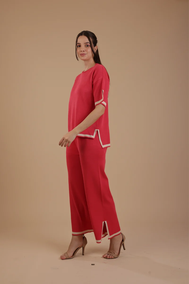 Paulo Coord Set (Red Pink)