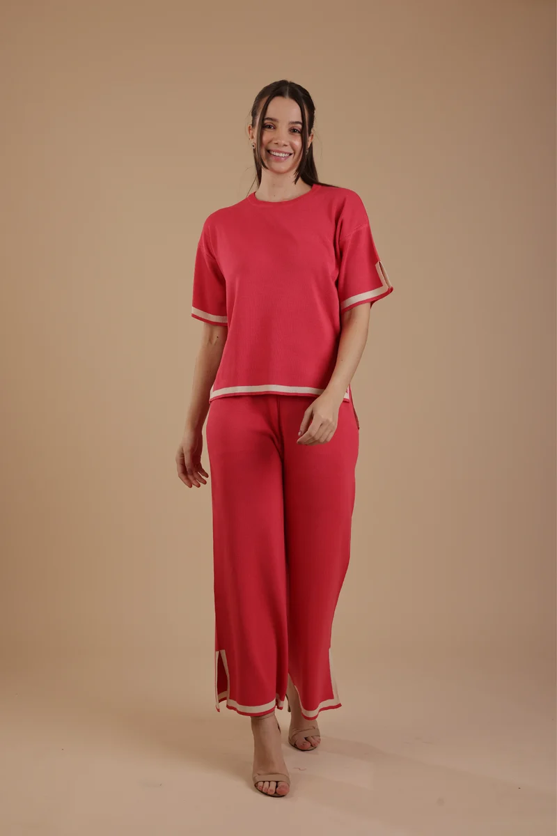 Paulo Coord Set (Red Pink)