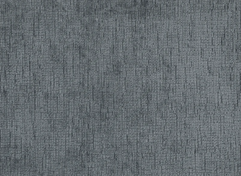 Fauteuil relax pivotant en velours chiné gris LISON