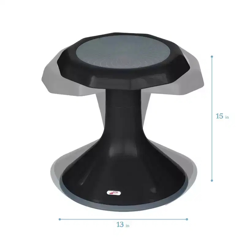 Tabouret à oscillation ACE Active Core Engagement, hauteur d'assise de 38 cm, siège flexible