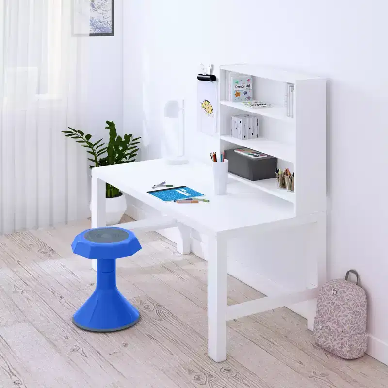 Tabouret à oscillation ACE Active Core Engagement, hauteur d'assise de 38 cm, siège flexible