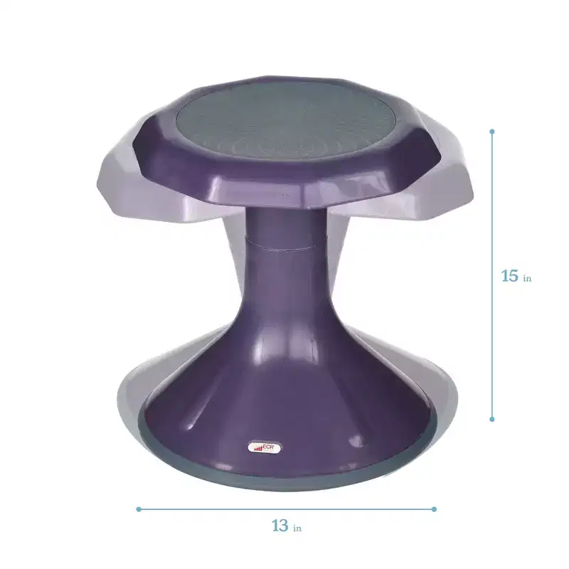 Tabouret à oscillation ACE Active Core Engagement, hauteur d'assise de 38 cm, siège flexible