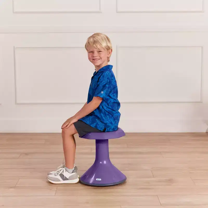 Tabouret à oscillation ACE Active Core Engagement, hauteur d'assise de 38 cm, siège flexible