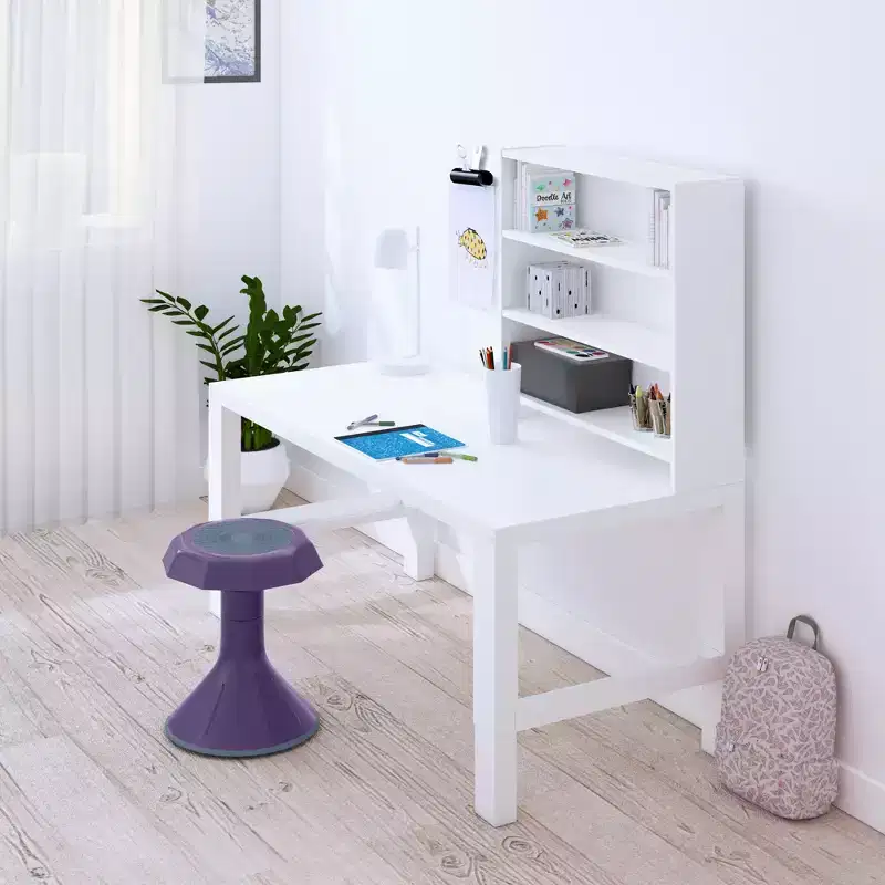 Tabouret à oscillation ACE Active Core Engagement, hauteur d'assise de 38 cm, siège flexible