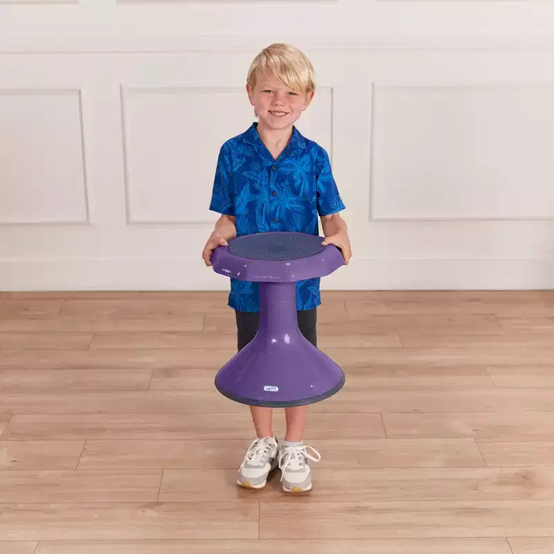 Tabouret à oscillation ACE Active Core Engagement, hauteur d'assise de 38 cm, siège flexible