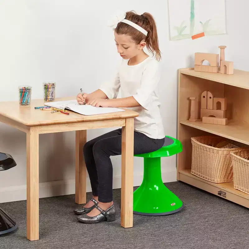 Tabouret à oscillation ACE Active Core Engagement, hauteur d'assise de 38 cm, siège flexible