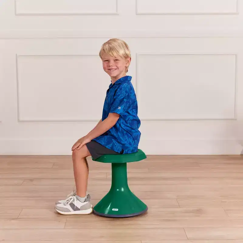 Tabouret à oscillation ACE Active Core Engagement, hauteur d'assise de 38 cm, siège flexible