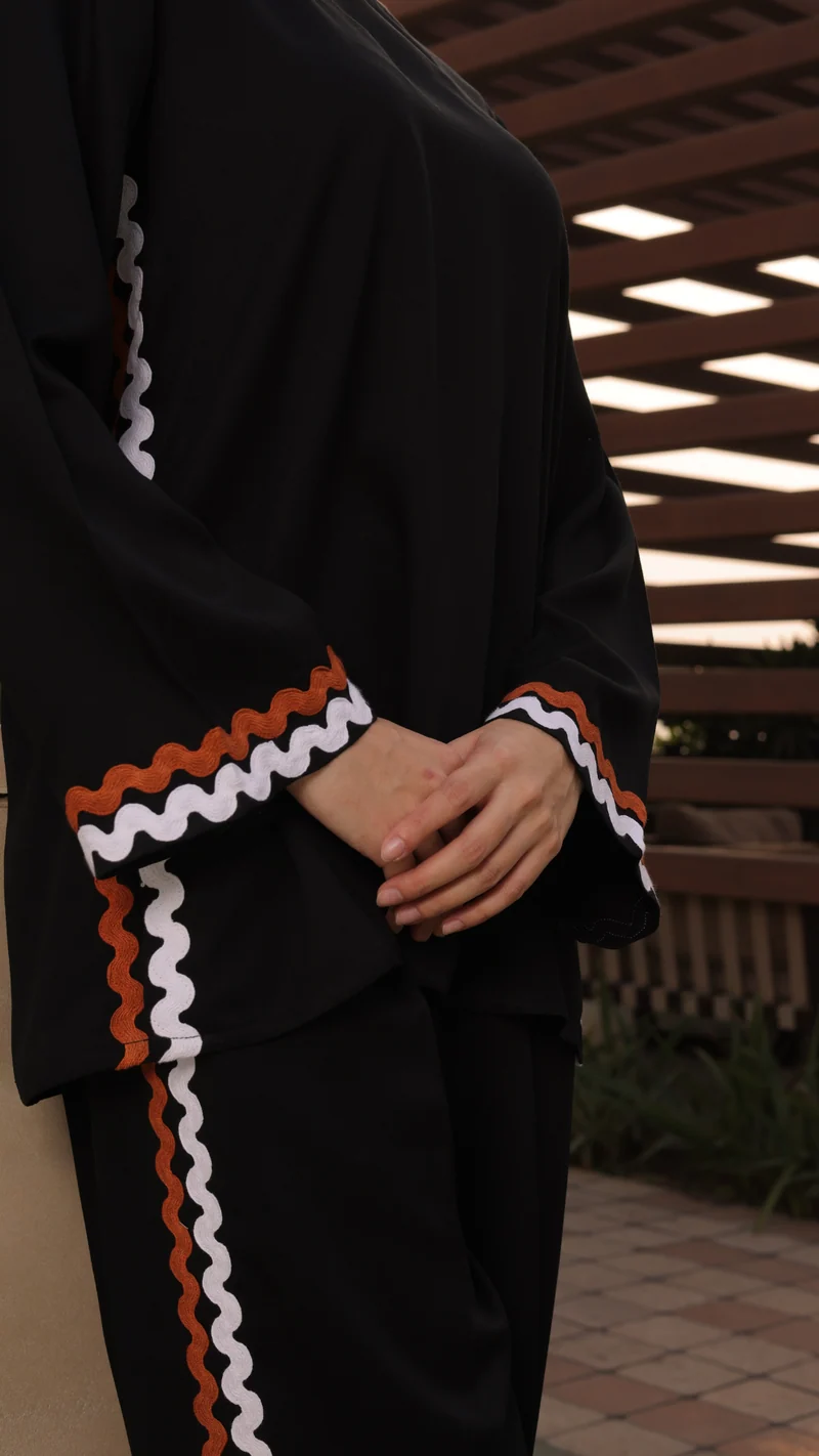Owen Coord Set in Black - Full Sleeves (As Seen On Shreya Lakhani)