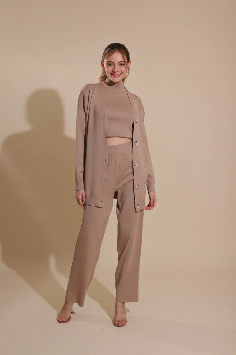 Suzanna Coord Set (Beige)