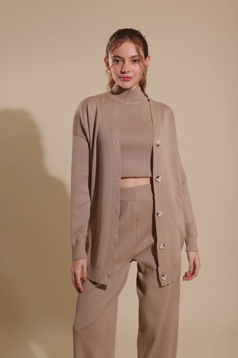 Suzanna Coord Set (Beige)
