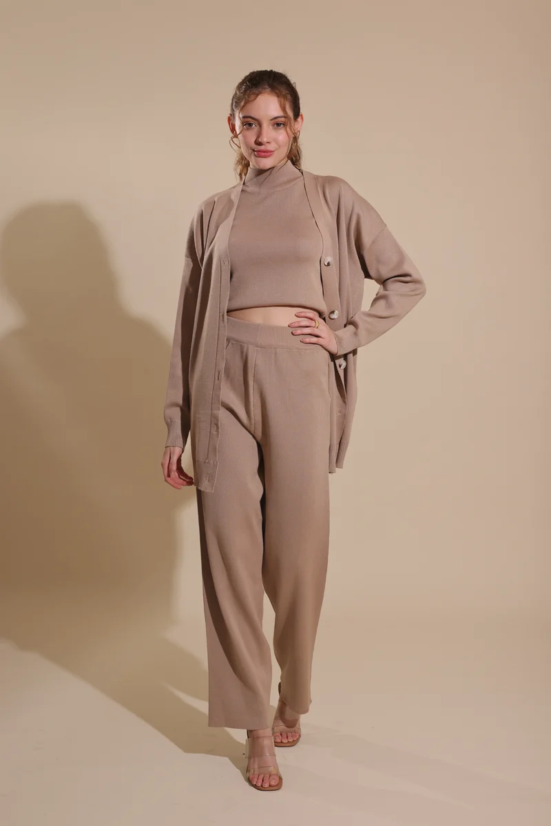 Suzanna Coord Set (Beige)