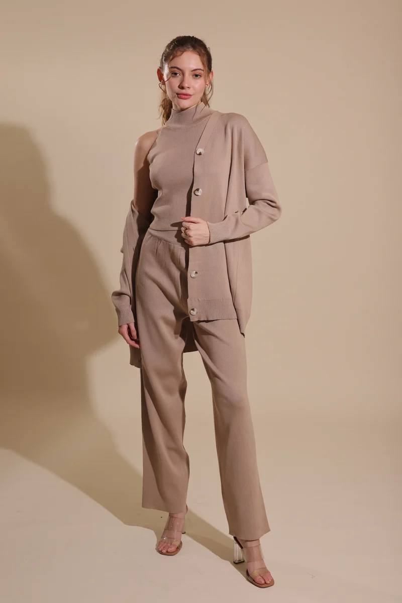 Suzanna Coord Set (Beige)