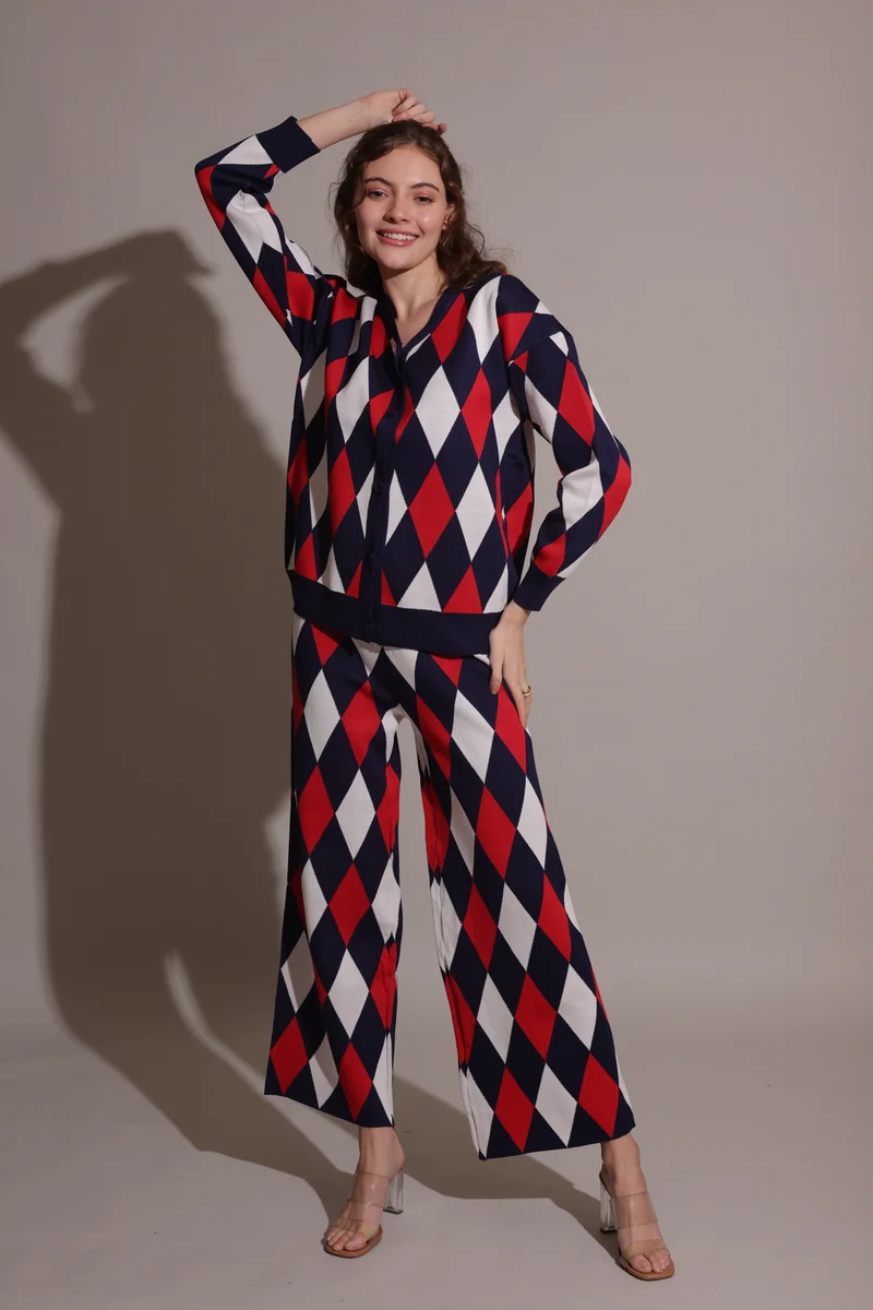 Dutch Coord Set (Red & Black)