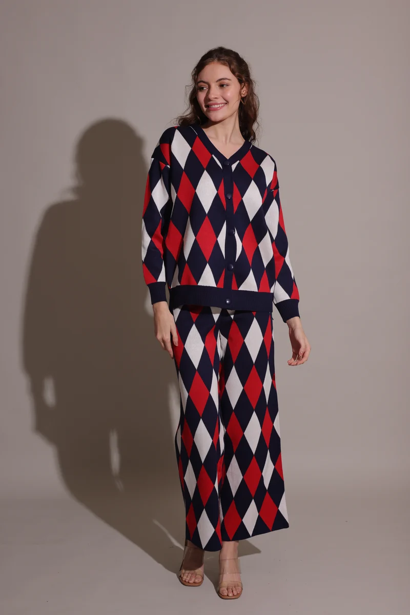 Dutch Coord Set (Red & Black)
